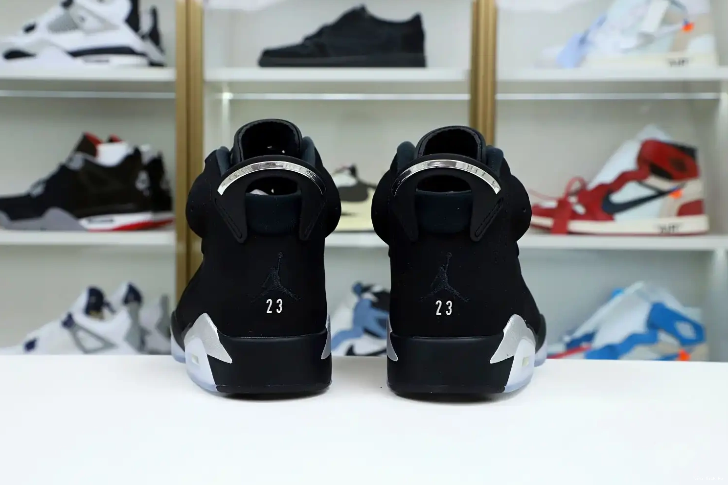 Kimikick CHROME AIR JORDAN 6 0718